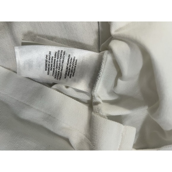 polo ralph‎ lauren Classic Fit Polo/67 White Polo Shirt 3D Pony L - Picture 4 of 5